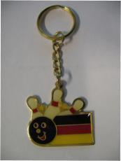 Schlüsselanhänger Ball mit deutscher Flagge